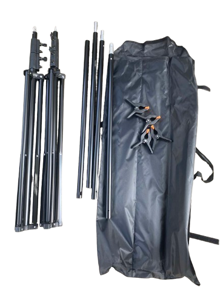 10ft x10ft Double Stand Backdrop