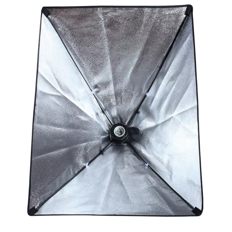 50cm x 70cm Softbox Lighting For Photo Studio w/ Tripod Stand & Light bulb