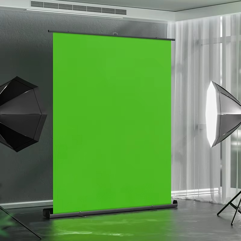 Chroma Collapsible Pull Up Green Screen (1.50m W x 2.0m H)