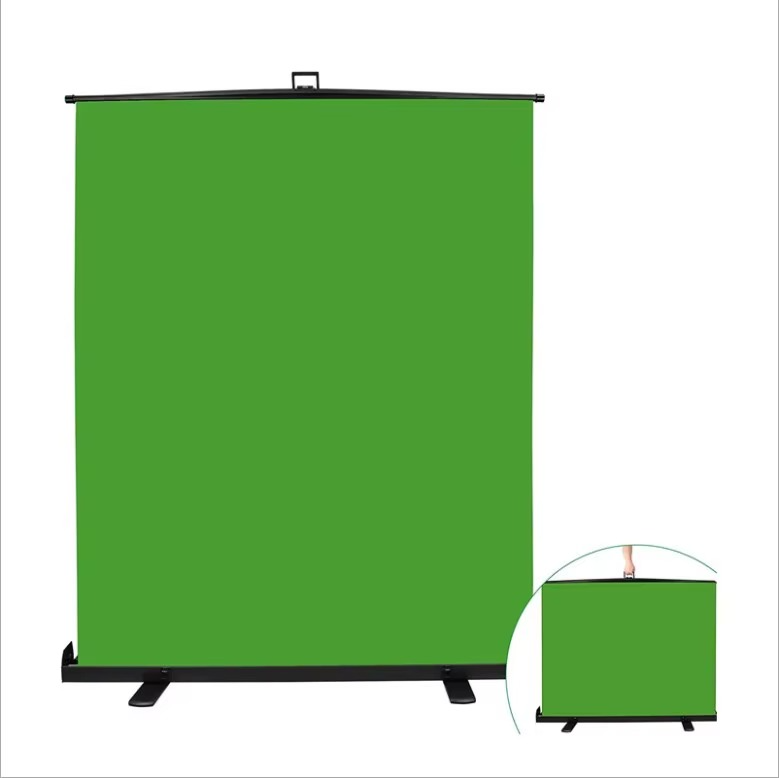 Chroma Collapsible Pull Up Green Screen (1.50m W x 2.0m H)