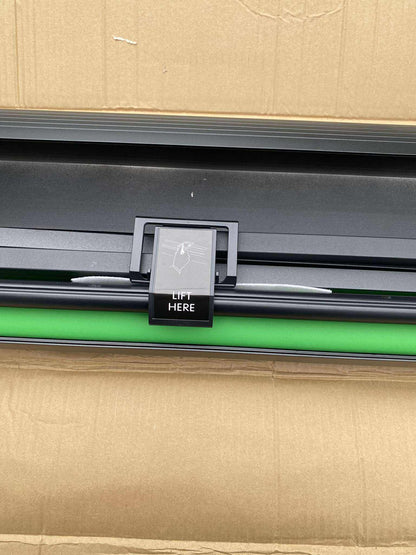 Chroma Collapsible Pull Up Green Screen (1.50m W x 2.0m H), Aluminum alloy & Oxford cloth