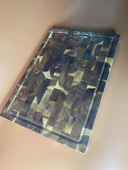 End Grain Acacia Chopping Board