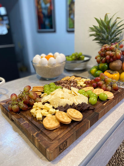 End Grain Acacia Chopping Board