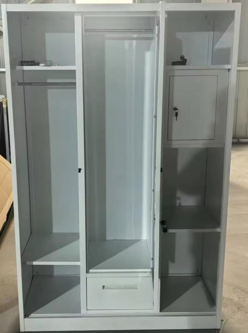 Metal Wardrobe 4 Doors & 3 Doors