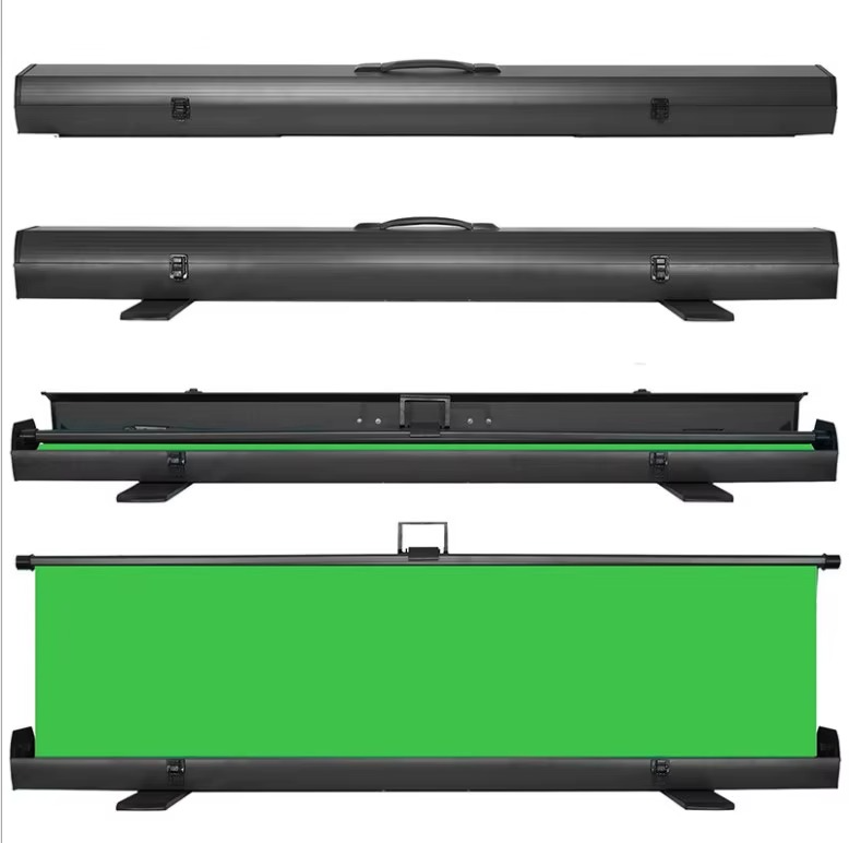 Chroma Collapsible Pull Up Green Screen (1.50m W x 2.0m H)