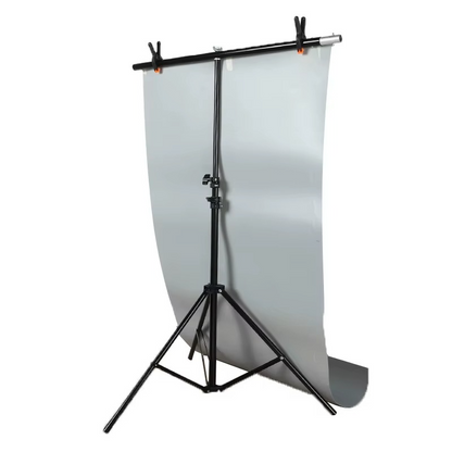 1.50m x 2.0m T-shape Photography Backdrop Stand