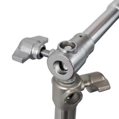 2.8m x 3m (9ft x 10ft) Stainless Steel Telescopic Backdrop Stand Support