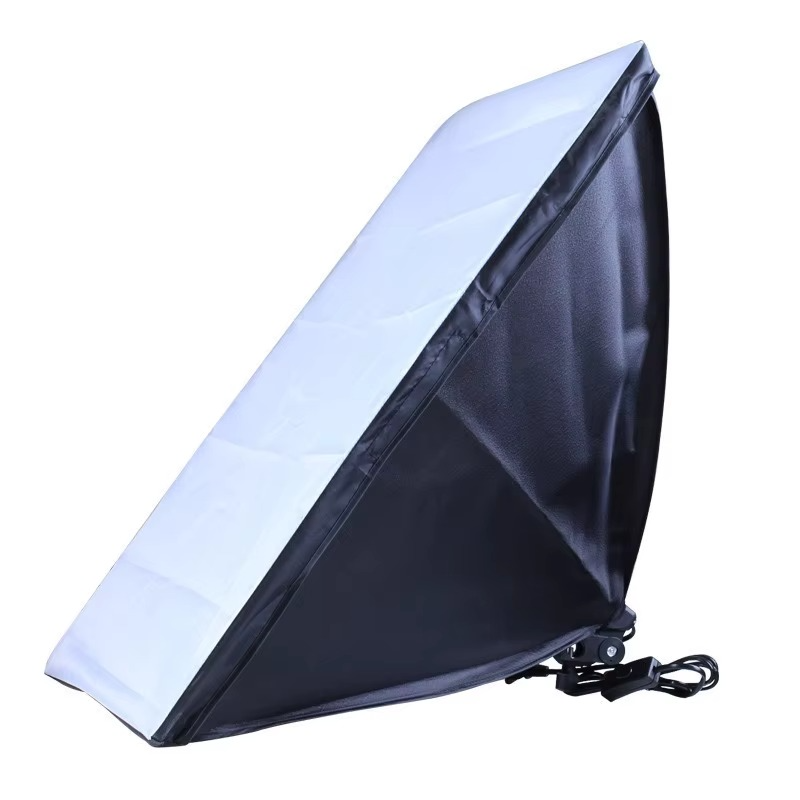 50cm x 70cm Softbox Lighting For Photo Studio w/ Tripod Stand & Light bulb