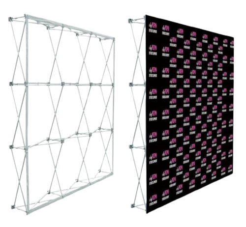(7.50ft x 10ft) and (10ft x 12.50ft) Pop Up wall stand- Heavy Duty  Velcro Type