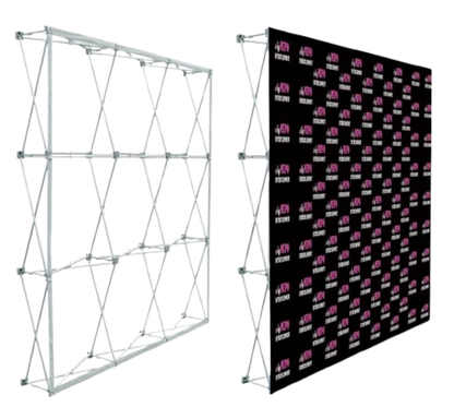 (10ft x 7.50ft) and (10ft x 12.50ft) Pop Up wall stand- Heavy Duty  aluminum alloy Velcro Type