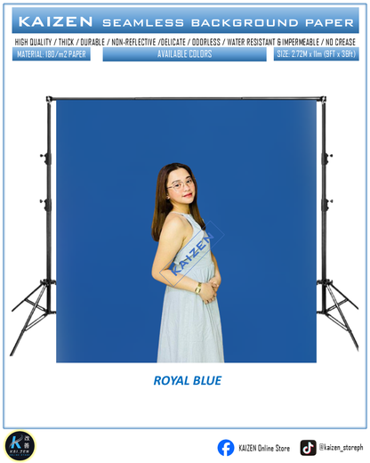 9ftx36ft Seamless Paper for Photography (KAIZEN Brand)