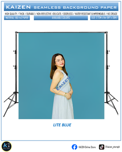 9ftx36ft Seamless Paper for Photography (KAIZEN Brand)