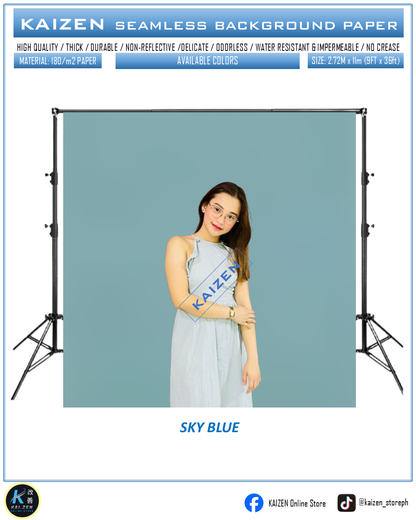 9ftx36ft Seamless Paper for Photography (KAIZEN Brand)