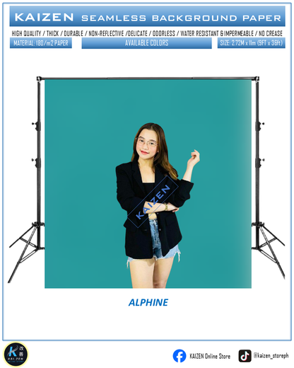 9ftx36ft Seamless Paper for Photography (KAIZEN Brand)