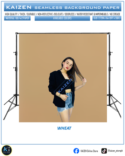9ftx36ft Seamless Paper for Photography (KAIZEN Brand)