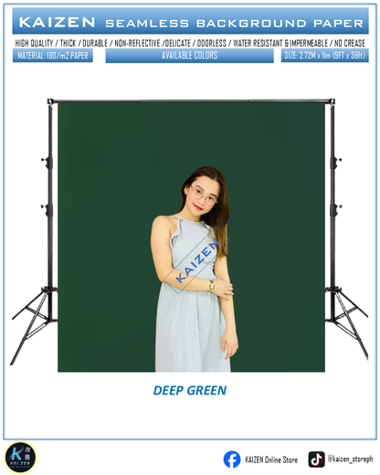 9ftx36ft Seamless Paper for Photography (KAIZEN Brand)