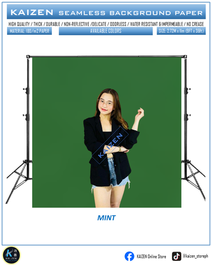 9ftx36ft Seamless Paper for Photography (KAIZEN Brand)