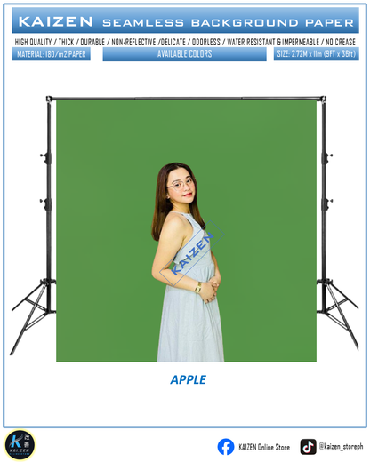 9ftx36ft Seamless Paper for Photography (KAIZEN Brand)