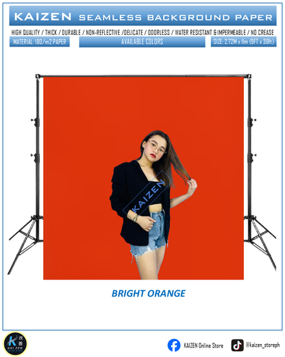 9ftx36ft Seamless Paper for Photography (KAIZEN Brand)
