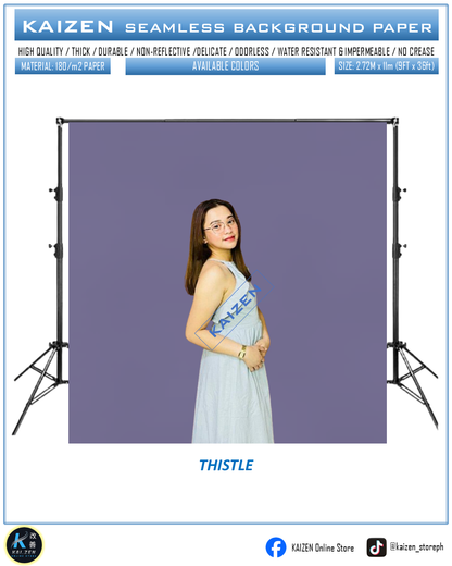 9ftx36ft Seamless Paper for Photography (KAIZEN Brand)