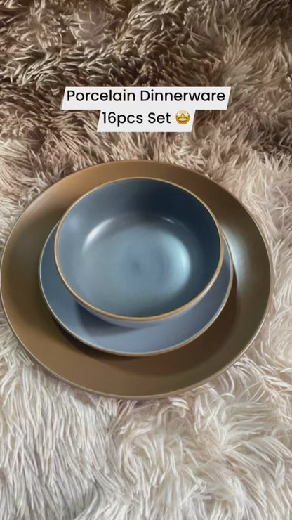 Dinnerware Porcelain Set of 16pcs