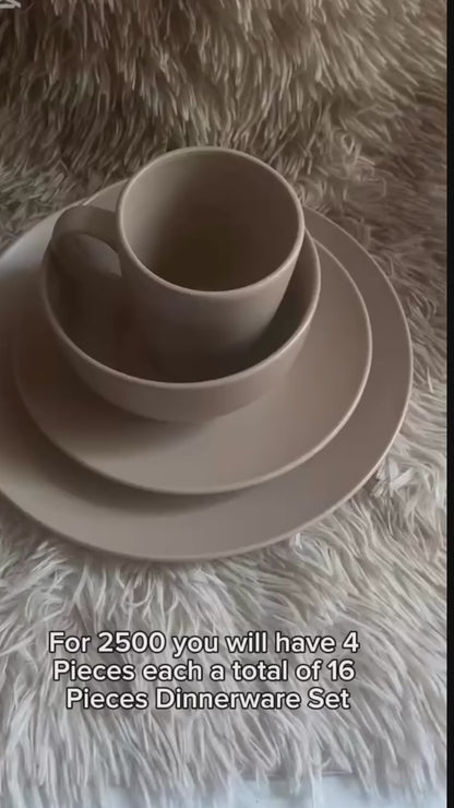 Dinnerware Porcelain Set of 16pcs